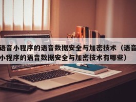 语音小程序的语音数据安全与加密技术（语音小程序的语音数据安全与加密技术有哪些）