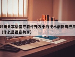 郑州共享语音厅软件开发中的技术创新与应用（什么是语音共享）