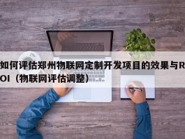 如何评估郑州物联网定制开发项目的效果与ROI（物联网评估调整）