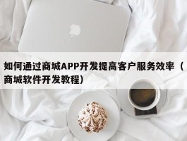 如何通过商城APP开发提高客户服务效率（商城软件开发教程）