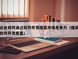 企业如何通过软件开发提高市场竞争力（提高软件开发质量）