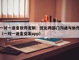 一对一语音软件定制：优化跨部门沟通与协作（一对一语音交友app）