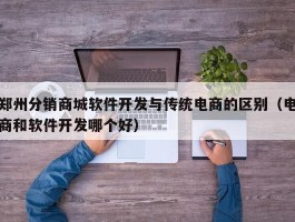 郑州分销商城软件开发与传统电商的区别（电商和软件开发哪个好）