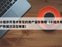 小程序开发中常见的用户留存策略（小程序用户数据沉淀在哪里）