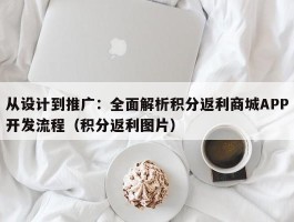 从设计到推广：全面解析积分返利商城APP开发流程（积分返利图片）