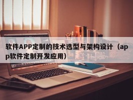 软件APP定制的技术选型与架构设计（app软件定制开发应用）