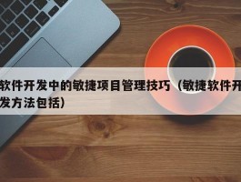 软件开发中的敏捷项目管理技巧（敏捷软件开发方法包括）