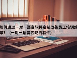 如何通过一对一语音软件定制改善员工培训效率？（一对一语音匹配的软件）