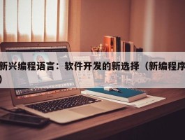 新兴编程语言：软件开发的新选择（新编程序）